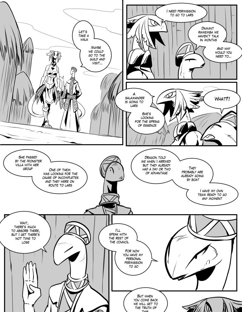 Monster girls on tour - Episode 432, Page 1: Page 432